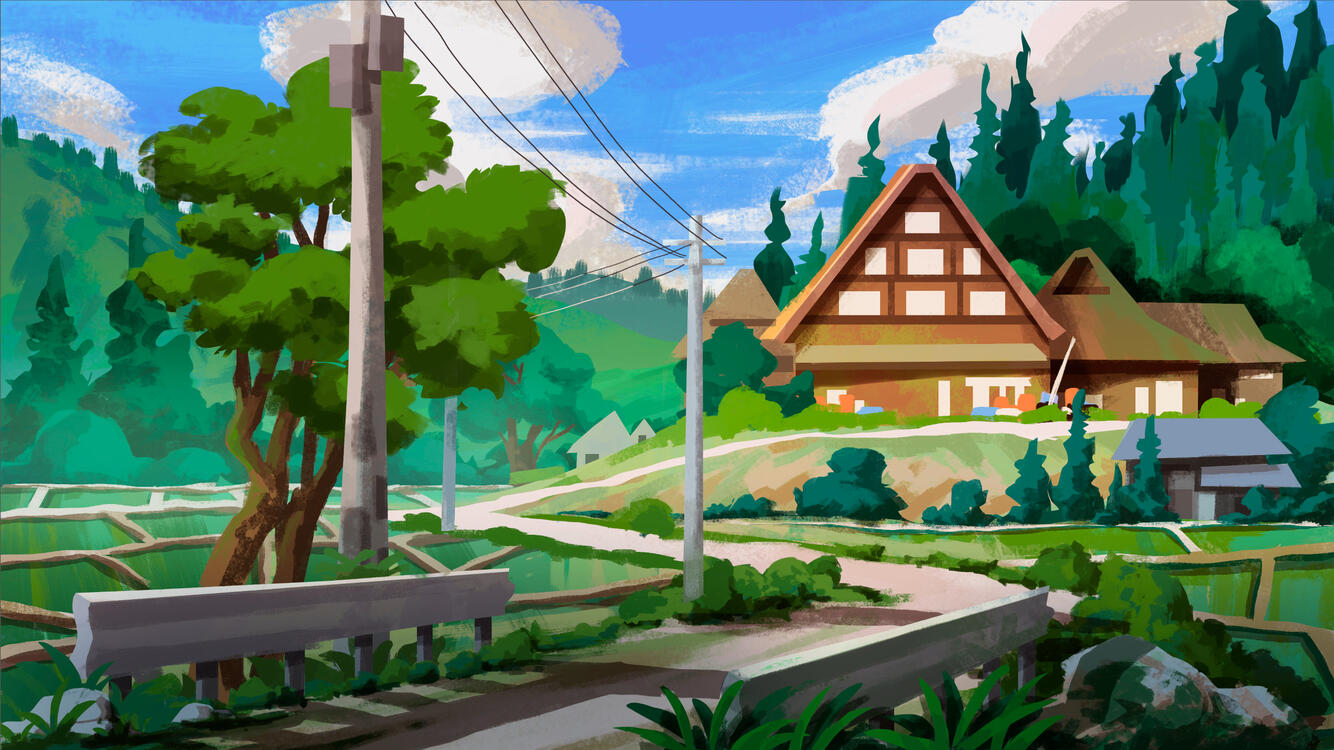 Rural background - Day