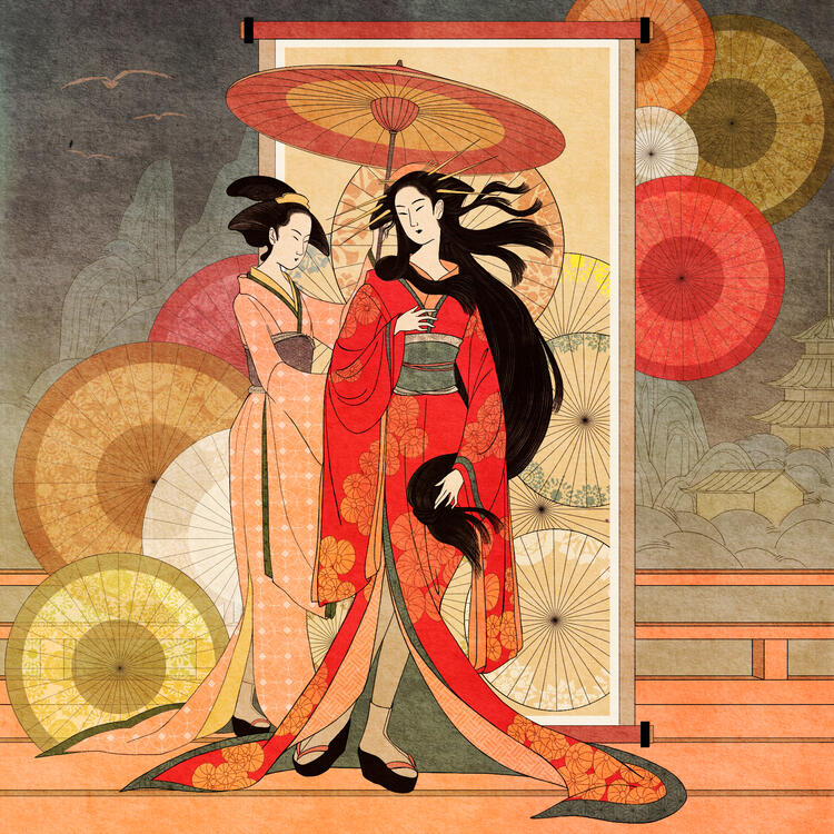 Ukiyo-e Venus