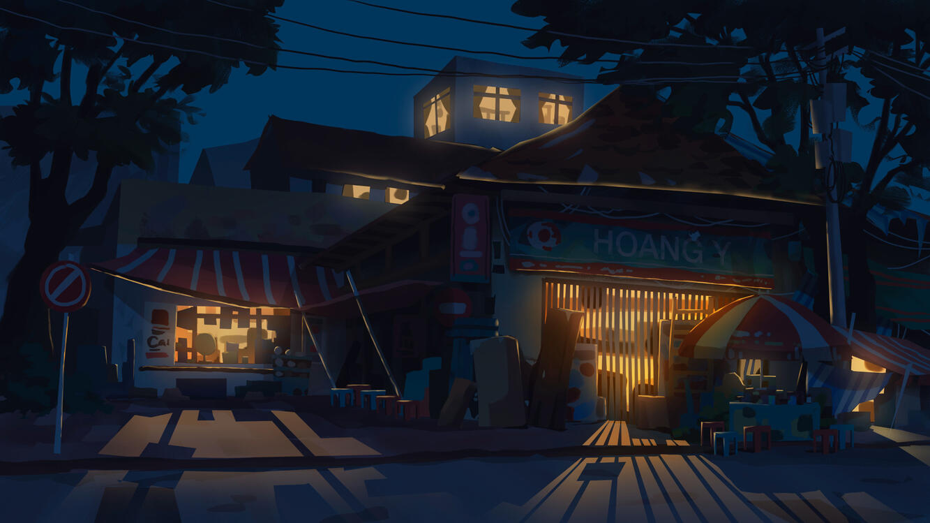 Urban background - Midnight